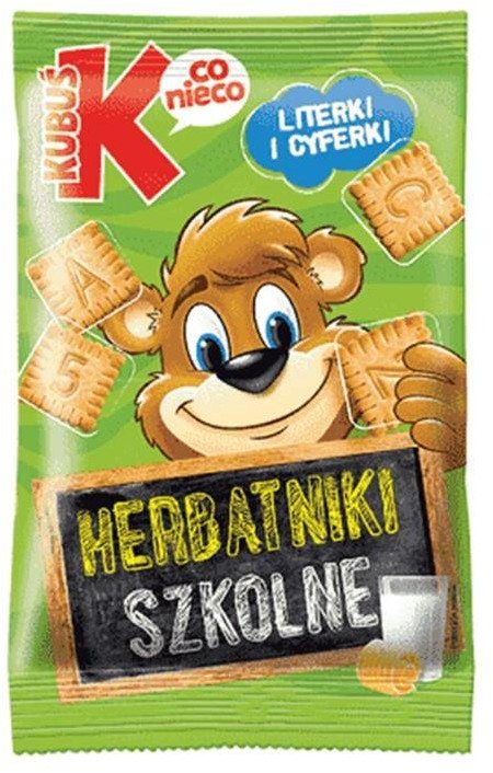 Salatini Herbatniki szkolne maślane Kubuś, 30g