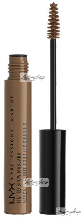 NYX professional makeup Professional Makeup - TINTED BROW MASCARA - Tusz do brwi - CHOCOLATE