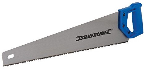 Silverline 598450 piła ręczna z zębami 500 MM hartowanego, 7 ZpZ