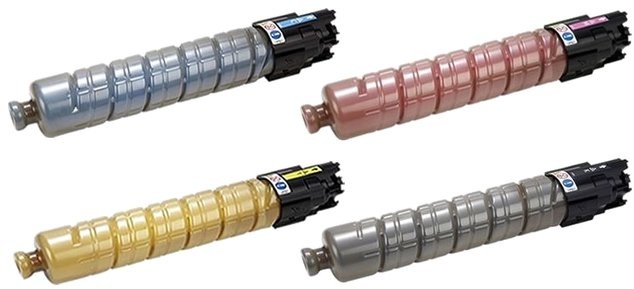 Komplet tonerów zamienników KRITC028KPL-XAMB do Ricoh MPC2003 MPC2503 MPC2011 pasuje zamiast Ricoh MPC2503 CMYK 285/228 g KRITC028KPL-XAM