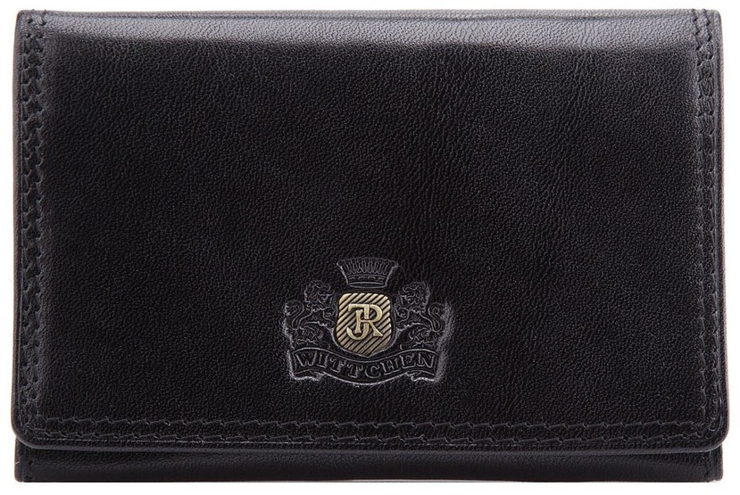 Wittchen Etui na wizytówki skórzane poziome 39-2-101-1