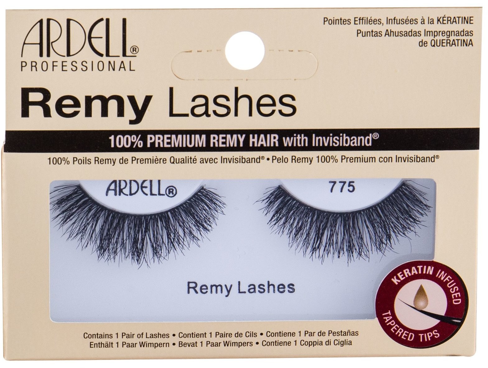 Ardell Remy Lashes 775 1 szt Sztuczne rzęsy Black