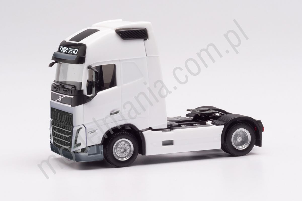 Herpa Volvo FH16 Gl. XL ciągnik siodłowy, wersja podstawowa, biały 313346