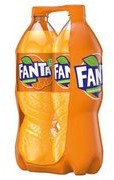 Fanta Napój gazowany o smaku pomarańczowym.