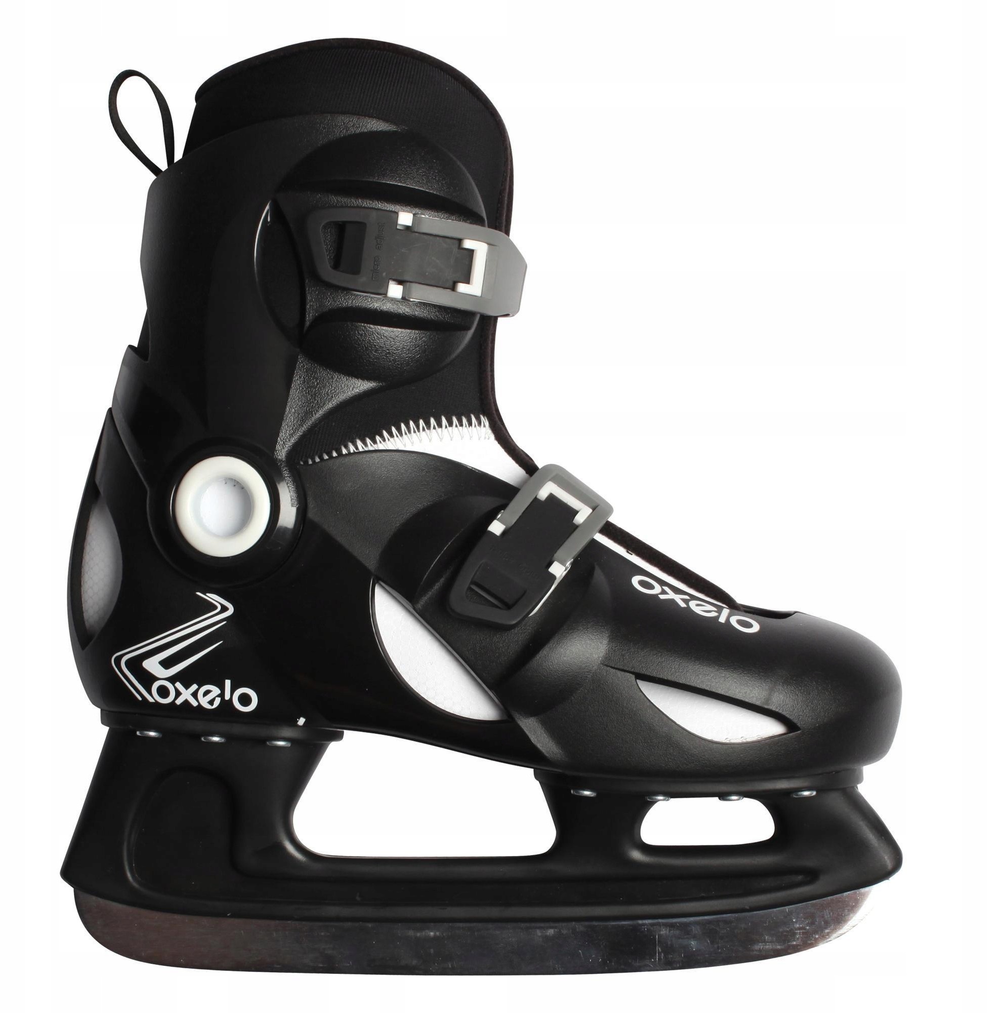 Łyżwy dla dzieci 3x regulowane Kid Black 34-35-36