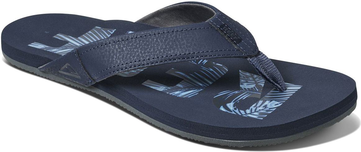Reef japonki męskie NEWPORT PRINTS Palms Blue