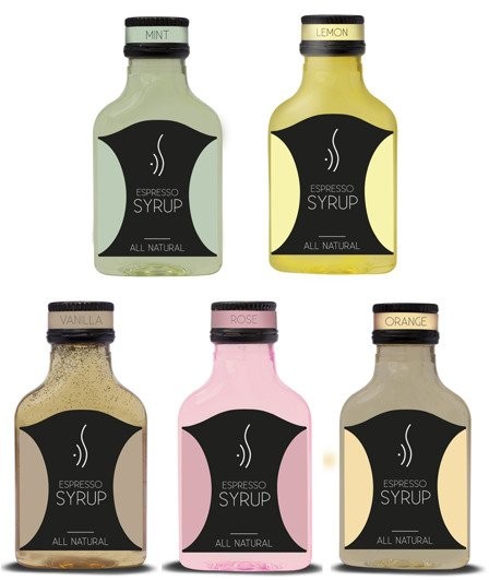 Espresso Syrup ZESTAW LETNICH SMAKÓW ESPRESSO SYRUP 5x100 ML