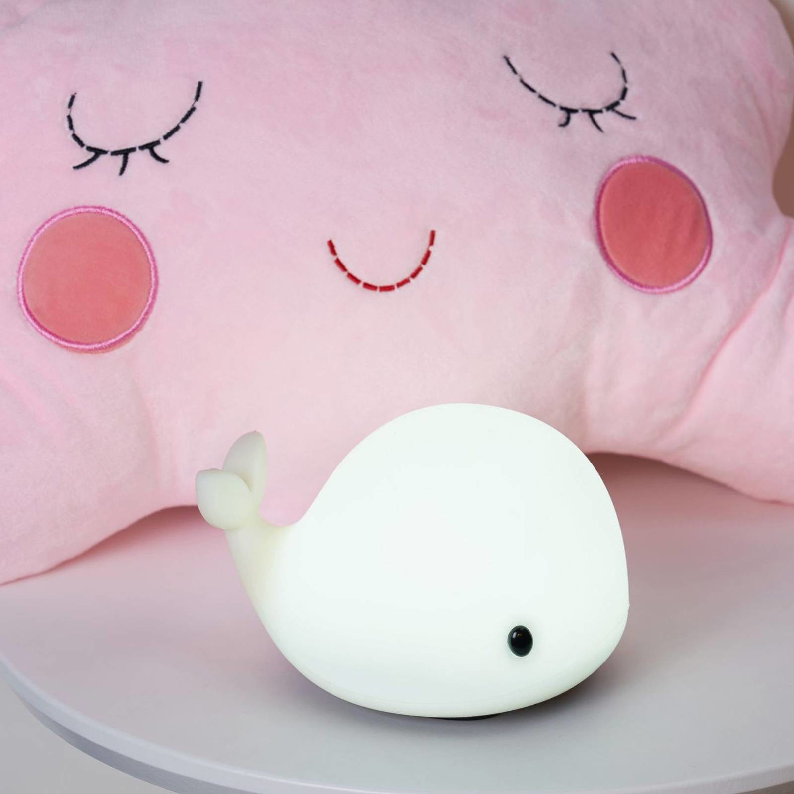 PAULEEN Pauleen Good Night Whale lampka nocna, RGB