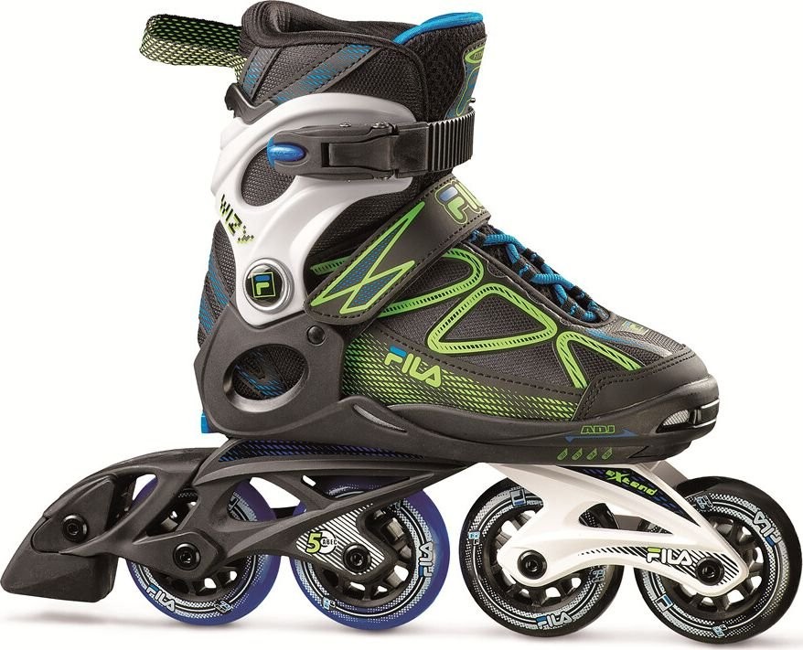 NoName Rolki FS Rol WIZY blk/lime/blu M/32-35 010617137350