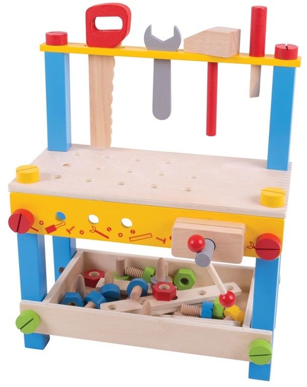 Bigjigs Warsztat z śrubkami BJ491