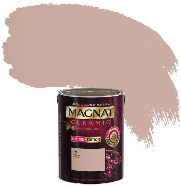 Magnat Farba do ścian i sufitów CERAMIC 5 l Delikatny bronzyt