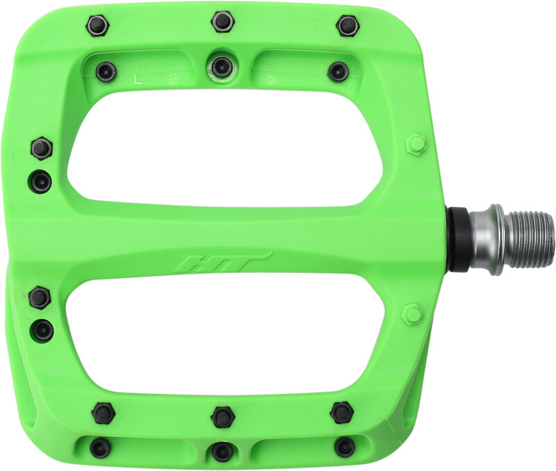 HT HT NANO-P PA03A Pedals, zielony  2022 Pedały BMX, Dirt i Freeride HT-PA-03A-(802C)