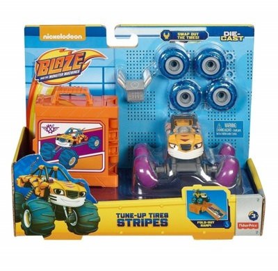 Fisher Price . Blaze & The Monster Machines Tune-Up Tires Stripies Tuning opon
