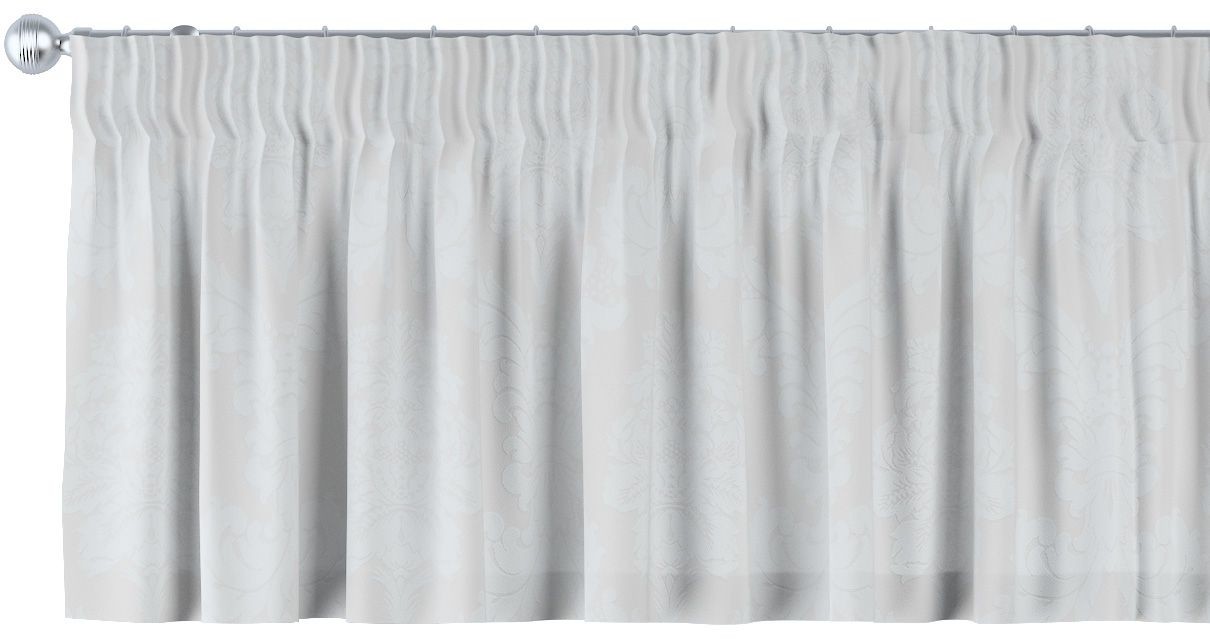 Dekoria Lambrekin na taśmie marszczącej jasny popiel 390 × 40 cm Damasco 397-613-81