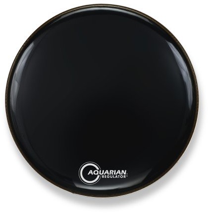 Aquarian aquarian regulator Bass Drum futro czarna 51 cm (20 cali) ARF20BK