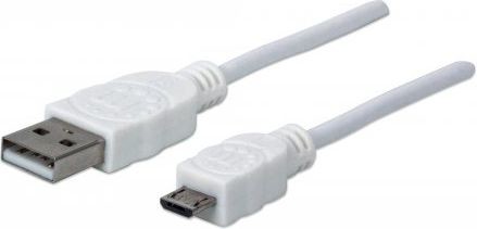 Manhattan Kabel USB USB 2.0 A-St micro-B-St 1,8m 324069