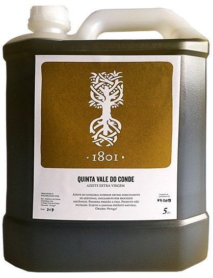 Quinta vale do conde Portugalska oliwa z oliwek Quinta Vale do Conde z regionu Trás-Os-Montes 5L 910-uniw