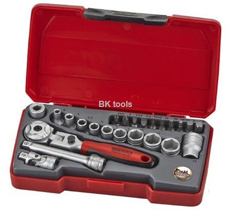 Teng tools Zestaw kluczy nasadowych z chwytem 