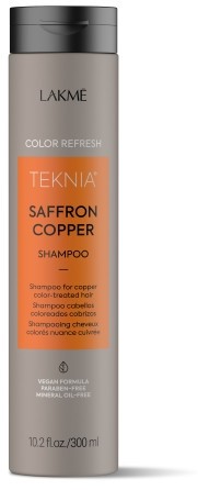 Lakme Lakme Teknia REFRESH Saffron Copper szampon do włosów farbowanych w odcieniach miedzianych 300 ml 44252