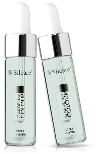 Silcare The Garden of Colour Regenerating Cuticle and Nail Oil Almond Clear 15ml 78234-uniw
