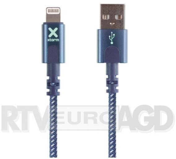 XTORM kabel USB Lightning 1m niebieski XCX2034