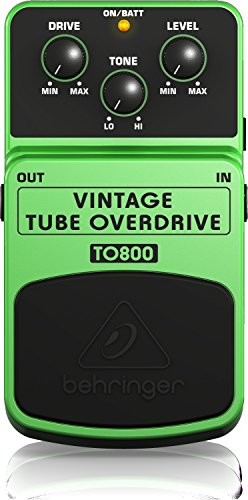 Behringer Vintage Tube Overdrive TO800 overdri veeffekt pedałów TO800