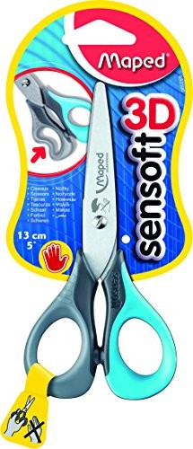 Maped nożyce do majsterkowania Sensoft 3d, długość 130 MM, dla leworęcznych 693500