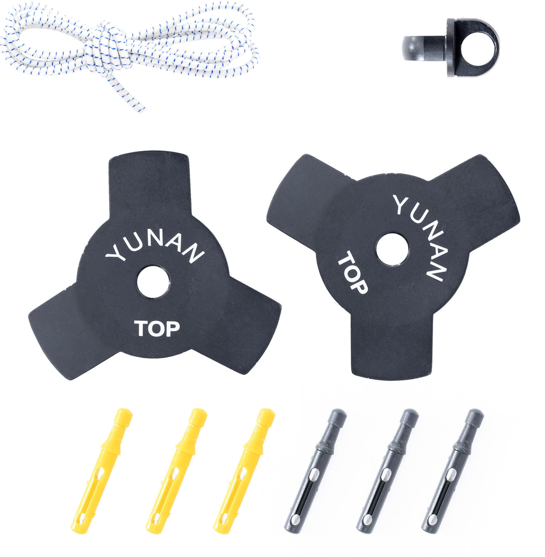 FORCLAZ Zestaw Do Montażu Stelażu Do Namiotu Trekkingowego Trek 9,5 Mm Unisex