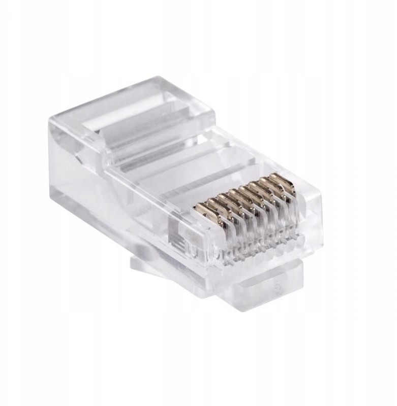 Wtyk modularny RJ45 8P8C Kat.6 100szt.
