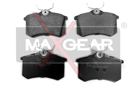 MaxGear Zestaw klocków hamulcowych, hamulce tarczowe 19-0429