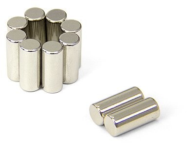 first4magnets o średnicy 6 MM, 14 MM grubsza diametralnie namagnesowanego N42 magnes neodymowy  opakowanie 1 sztuki, f614dm-10