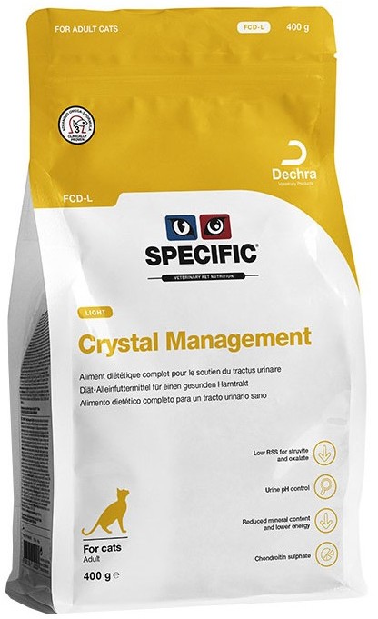 Dechra SPECIFIC FCD-L CRYSTAL MANAGEMENT LIGHT 0,4 kg