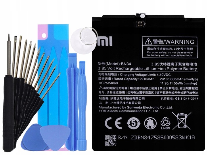 Xiaomi Oryginalna Bateria Redmi 5A BN34