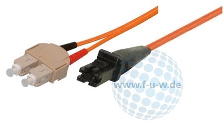 Tecline 3m 50/125 m SC/MTRJ kabel optyczny 4048889000786