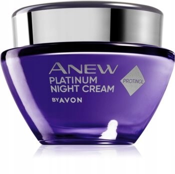 Avon Anew - *platinum *- Krem Na Noc - Folia