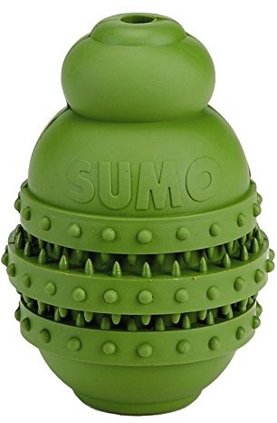 Beeztees beez herbat Sumo Play Dental psy do zabawy, 6 x 6 x 8,5 cm, zielona