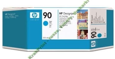 Hewlett-Packard Hewlett-Packard Oryginał C5060A Tusz Nr.90) Cyan C5060A