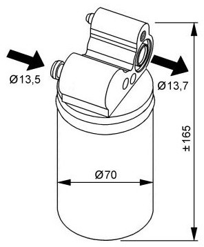 NRF Osuszacz, klimatyzacja 33313