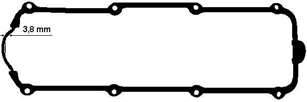 ELRING Uszczelka, pokrywa głowicy cylindrów 447.050