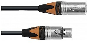 PSSO DMX kabel XLR COL 3pin 3m bk Neutrik 3022780C