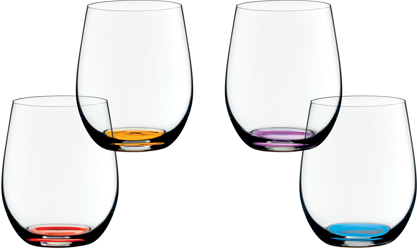 Riedel Zestaw kolorowych szklanek Happy Volume 2 Riedel