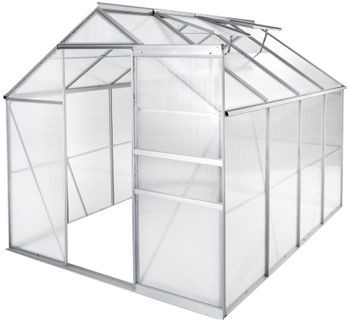 TecTake Szklarnia bez fundamentu 250 x 185 x 195 cm 402476