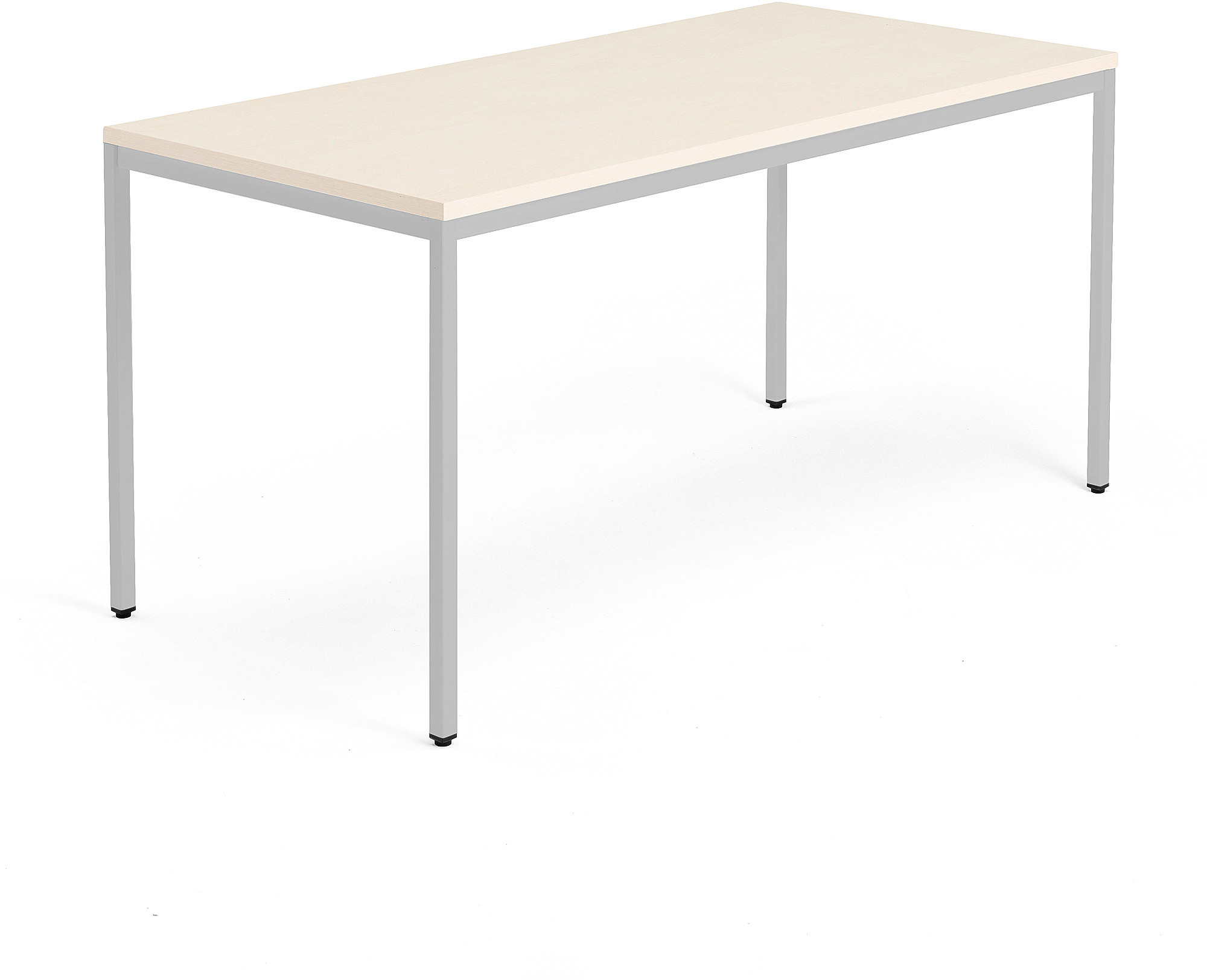 AJ Stół MODULUS 1600x800 mm srebrna rama brzoza 1613522