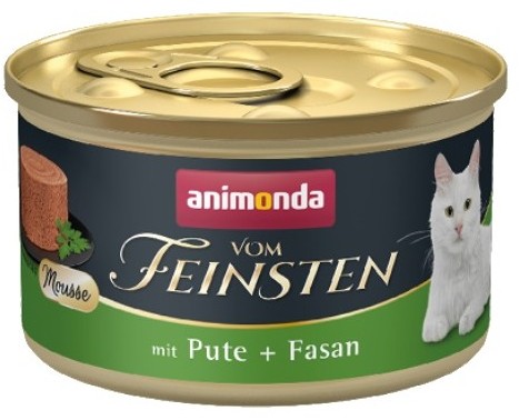 Animonda vom Feinsten Cat Adult Mus Indyk + Bażant puszka 85g