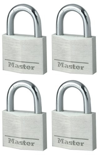 Master Lock 9140eurqnop  4 Kłódka wykonana z aluminium 40 MM 9140EURQNOP