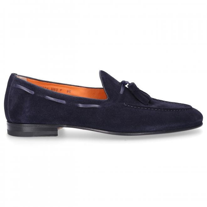 Santoni Półbuty niebieskie 13904