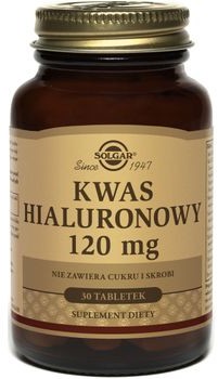 Solgar Polska Kwas Hialuronowy 120mg 30 Tabletek