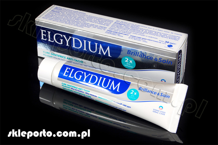 Elgydium Elgydium pasta przeciw przebarwieniom Brilliance & Care - wybielanie zębów