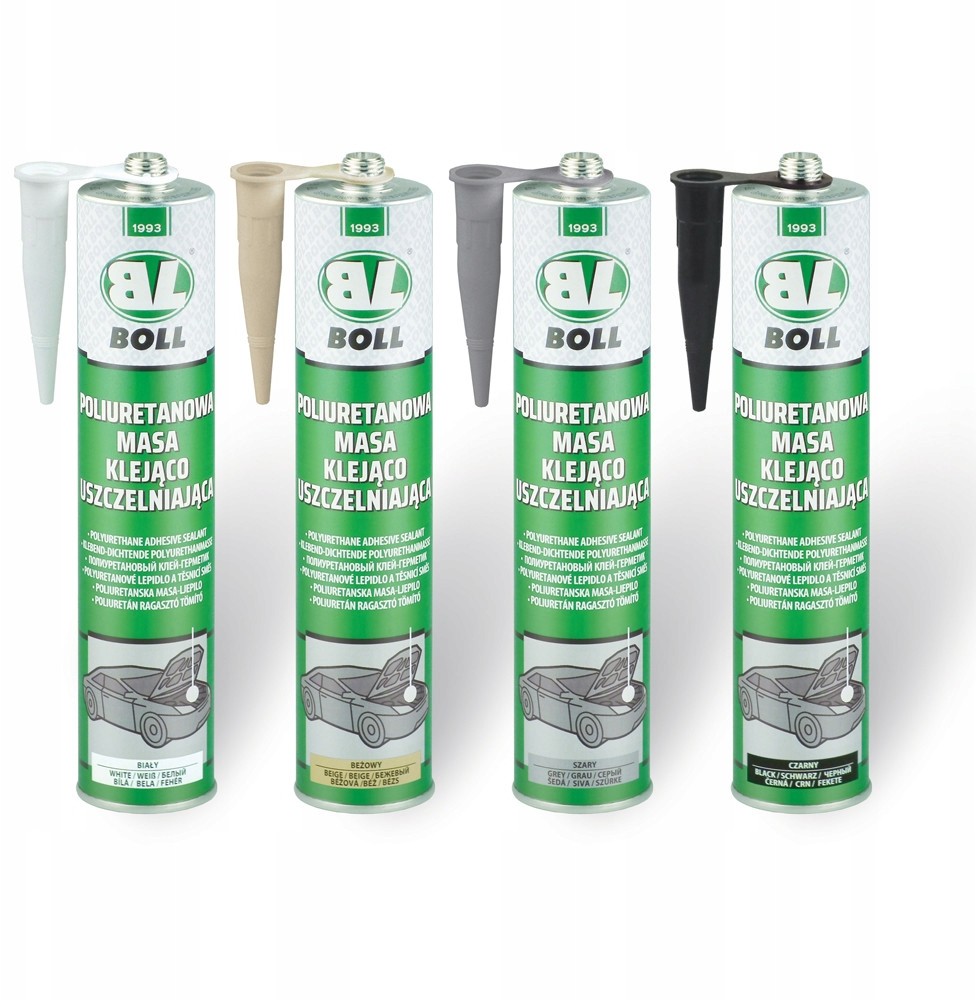 Masa klejąco-uszczelniająca Boll 310ml Czarna