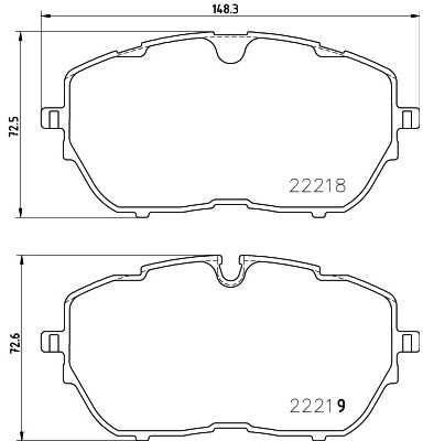 HELLA PAGID - Pagid GmbH) PAGID - Pagid GmbH) 8DB 355 024-731 8DB 355 024-731
